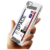 Personalised NASA Boarding Pass (Light) Impact Phone Case for iPhone SE 8 7 Plus