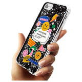 Custom Notebook Cover with Stickers Slim TPU Phone Case for iPhone SE 8 7 Plus