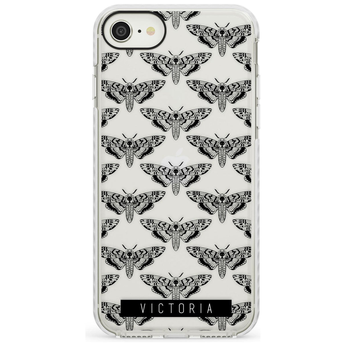 Customised Hawk Moth Pattern iPhone Case  Impact Case Custom Phone Case - Case Warehouse