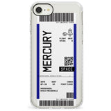 Mercury Custom Space Travel Ticket iPhone Case  Impact Case Custom Phone Case - Case Warehouse