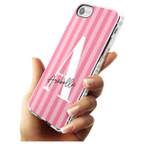 Pink on Pink Stripes iPhone Case   Custom Phone Case - Case Warehouse