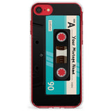 Dark Cassette Slim TPU Phone Case for iPhone SE 8 7 Plus