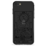 The Moon Tarot Card - Transparent Slim TPU Phone Case for iPhone SE 8 7 Plus