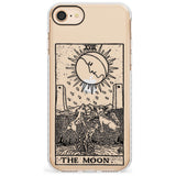 The Moon Tarot Card - Transparent Slim TPU Phone Case for iPhone SE 8 7 Plus