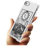 The Moon Tarot Card - Transparent Slim TPU Phone Case for iPhone SE 8 7 Plus