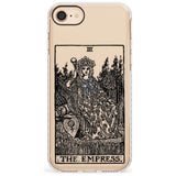 The Empress Tarot Card - Transparent Slim TPU Phone Case for iPhone SE 8 7 Plus