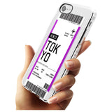 Tokyo Boarding Pass iPhone Case   Custom Phone Case - Case Warehouse