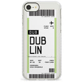 Dublin Boarding Pass iPhone Case  Impact Case Custom Phone Case - Case Warehouse