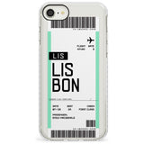 Lisbon Boarding Pass iPhone Case  Impact Case Custom Phone Case - Case Warehouse