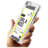 Orlando Boarding Pass iPhone Case   Custom Phone Case - Case Warehouse