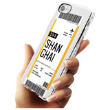 Shangai Boarding Pass iPhone Case   Custom Phone Case - Case Warehouse