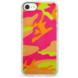 Neon Camo Impact Phone Case for iPhone SE 8 7 Plus