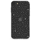 Celestial Starry Sky White Slim TPU Phone Case for iPhone SE 8 7 Plus