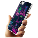 Rainy Reflections - Neon Cities Photographs Impact Phone Case for iPhone SE 8 7 Plus