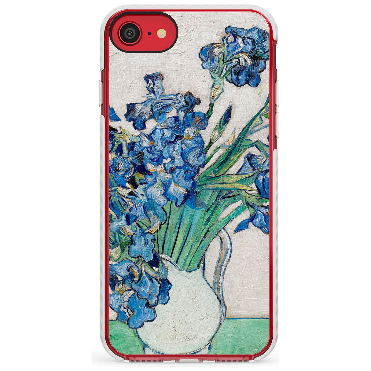 Irises by Vincent Van Gogh Slim TPU Phone Case for iPhone SE 8 7 Plus