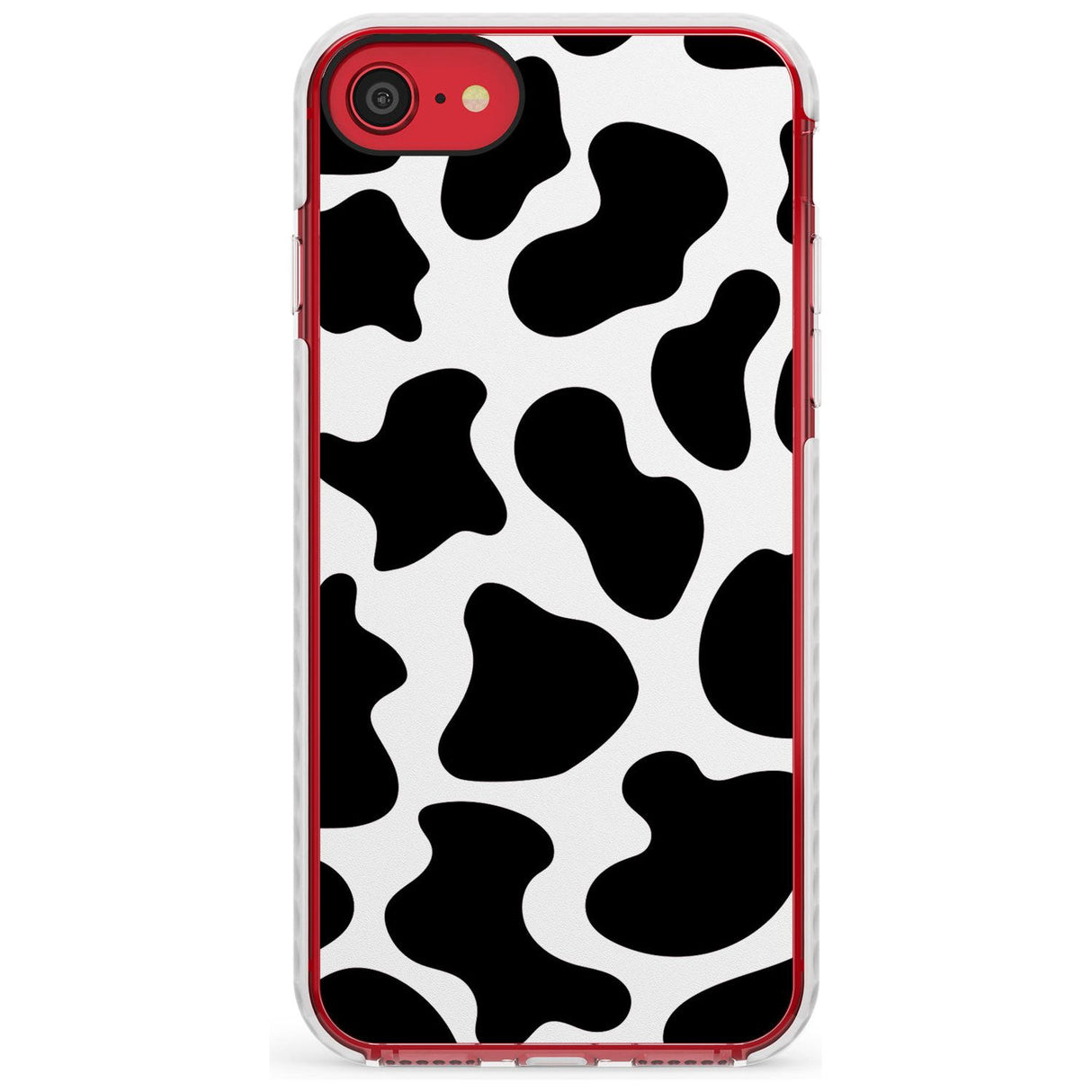 Cow Print Slim TPU Phone Case for iPhone SE 8 7 Plus