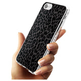 Dark Animal Print Pattern Small Leopard Impact Phone Case for iPhone SE 8 7 Plus