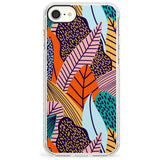 Abstract Leaves Phone Case for iPhone SE