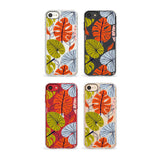 Abstract Leaves Phone Case for iPhone SE