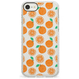 Orange Pattern iPhone Case  Impact Case Phone Case - Case Warehouse