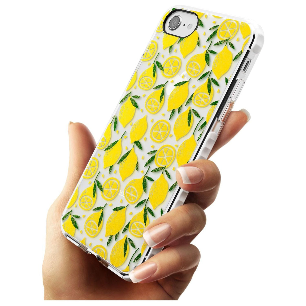 Bright Lemon Fruity Pattern iPhone Case   Phone Case - Case Warehouse