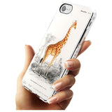 Vintage Girafe Art Impact Phone Case for iPhone SE 8 7 Plus