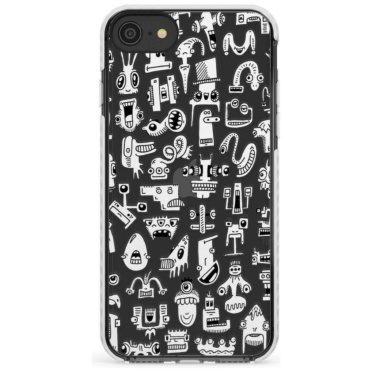 Weird Friends Impact Phone Case for iPhone SE 8 7 Plus