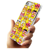 Ramen Noodle Kawaii Pattern Impact Phone Case for iPhone SE 8 7 Plus