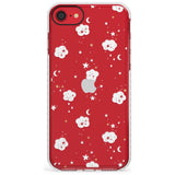 Stars & Clouds Slim TPU Phone Case for iPhone SE 8 7 Plus