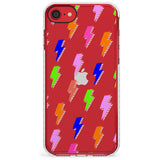 Rainbow Pop Lightning Slim TPU Phone Case for iPhone SE 8 7 Plus