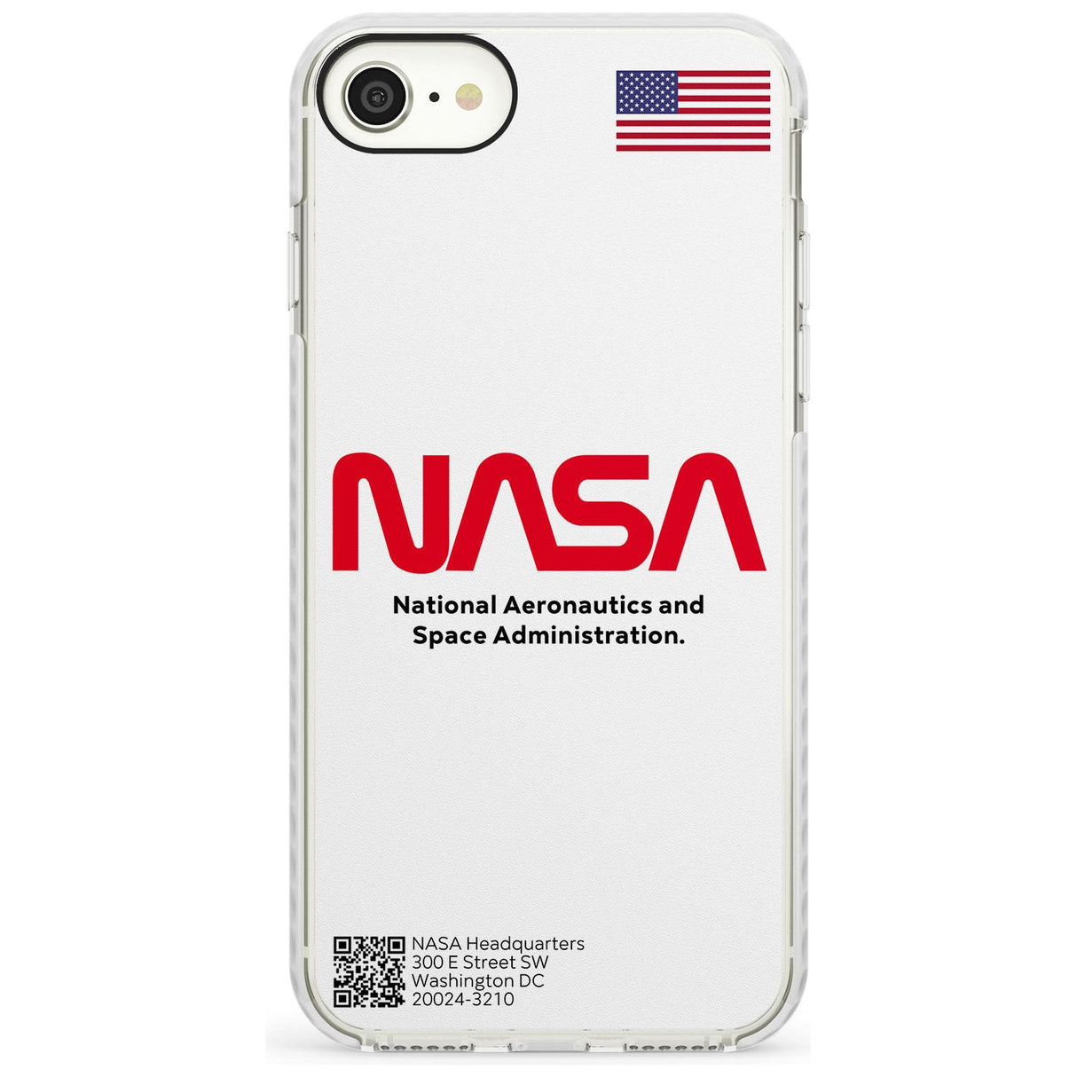 NASA The Worm Impact Phone Case for iPhone SE 8 7 Plus