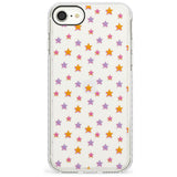 Spangling Stars Pattern Impact Phone Case for iPhone SE 8 7 Plus