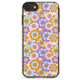 Flower Power Pattern Impact Phone Case for iPhone SE 8 7 Plus