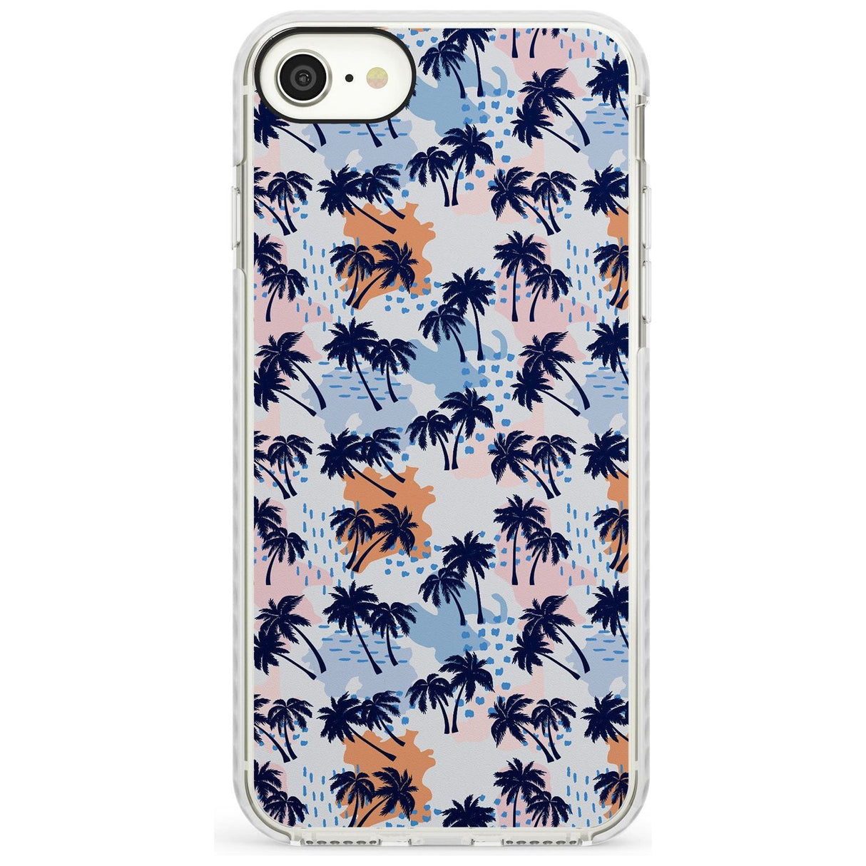 Summer Palm Trees Slim TPU Phone Case for iPhone SE 8 7 Plus