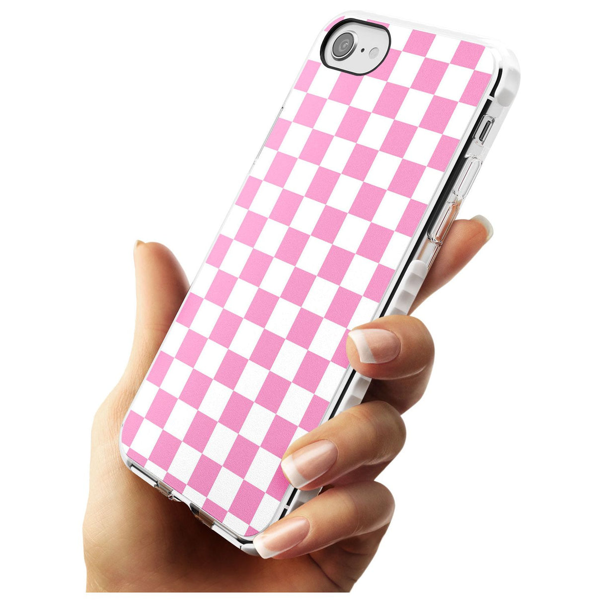 Pink Checkered iPhone Case   Phone Case - Case Warehouse