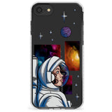 COSMIC AMBITION Slim TPU Phone Case for iPhone SE 8 7 Plus