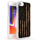 American Flag Camo Phone Case iPhone 7/8 / Impact Case,iPhone SE / Impact Case Blanc Space