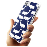 Cute Whales  Slim TPU Phone Case for iPhone SE 8 7 Plus