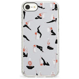 Yoga Poses Slim TPU Phone Case for iPhone SE 8 7 Plus