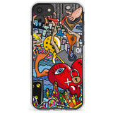 Crowd Tsunami Slim TPU Phone Case for iPhone SE 8 7 Plus