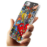 Crowd Tsunami Slim TPU Phone Case for iPhone SE 8 7 Plus