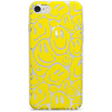 Blue Acid Faces Phone Case for iPhone SE