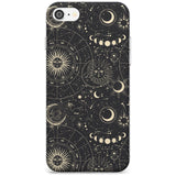 Suns, Moons & Star Signs Black Impact Phone Case for iPhone SE 8 7 Plus