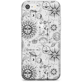 Suns & Planets Astrological Slim TPU Phone Case for iPhone SE 8 7 Plus