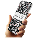 Custom Pink & Cursive Leopard Spots iPhone Case   Custom Phone Case - Case Warehouse