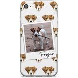 Jack Russell - Custom Dog Photo Black Impact Phone Case for iPhone SE 8 7 Plus