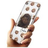 Cockapoo, Brown - Custom Dog Photo Black Impact Phone Case for iPhone SE 8 7 Plus