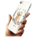 Golden Retriever - Watercolour Dog Portrait Slim TPU Phone Case for iPhone SE 8 7 Plus