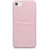 Custom Pink Dots iPhone Case  Slim Case Custom Phone Case - Case Warehouse