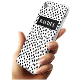 Black Bar & Dots iPhone Case   Custom Phone Case - Case Warehouse